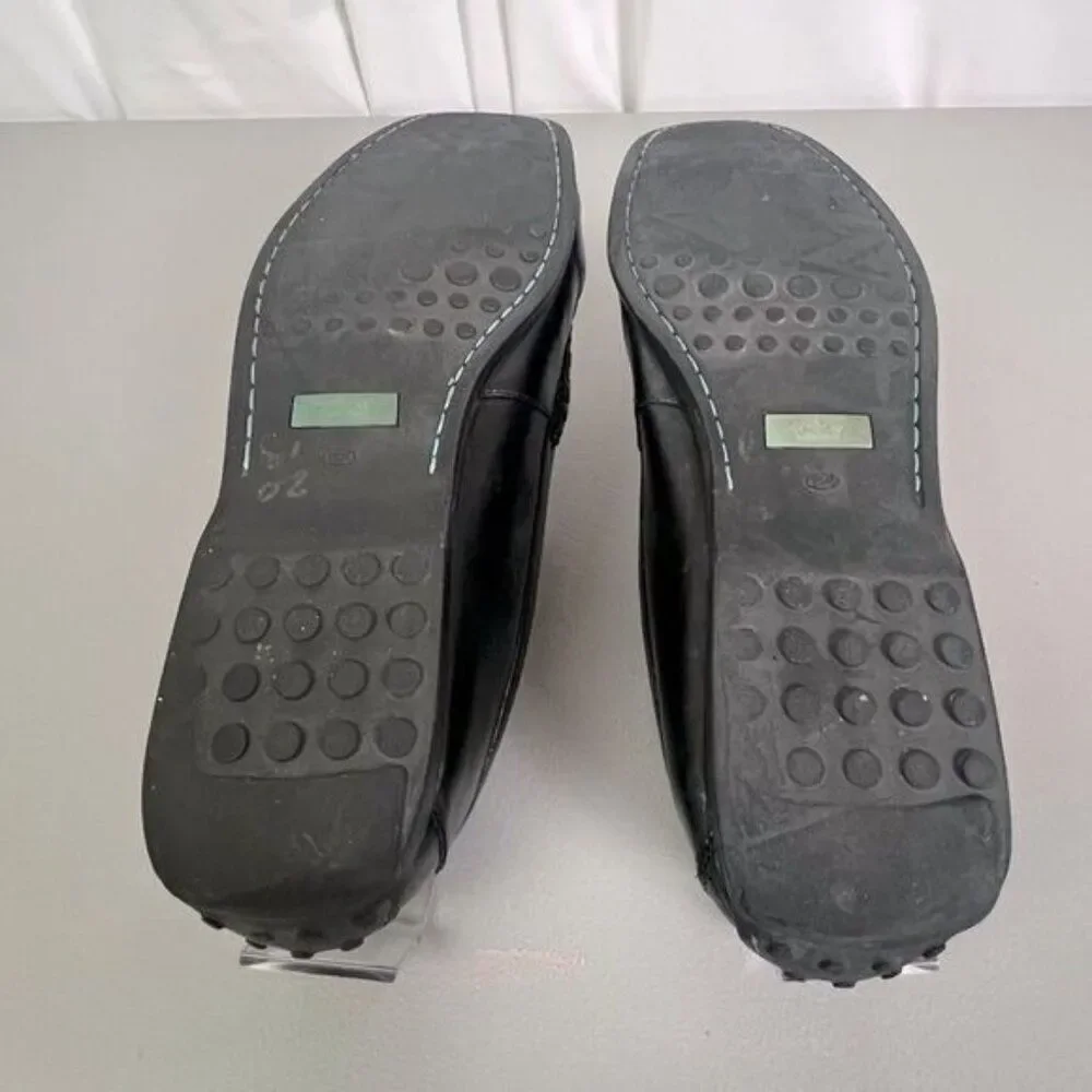 PETER MILLAR MENS BLACK DRIVING SHOES SIZE 10.5 M